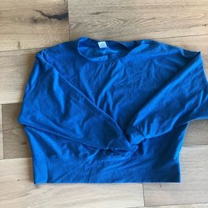 Blue Oversized Pullover from Five Dance Wear